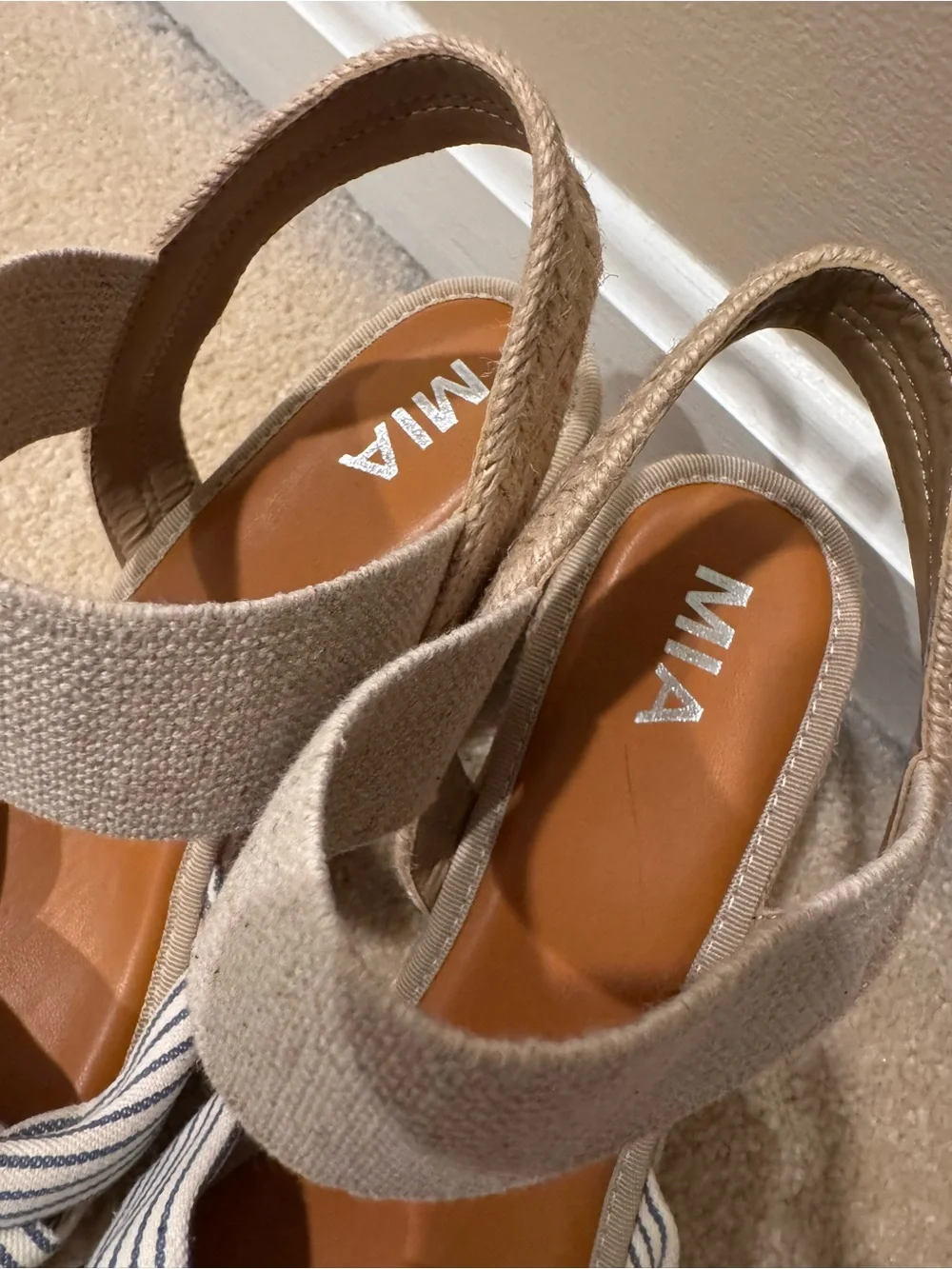 MIA Belinda Espadrille Wedge Sandal - NWOT, Never Worn | Size 10 M